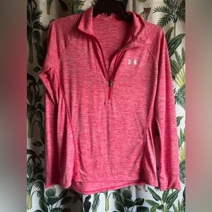Long sleeve pink UA active top